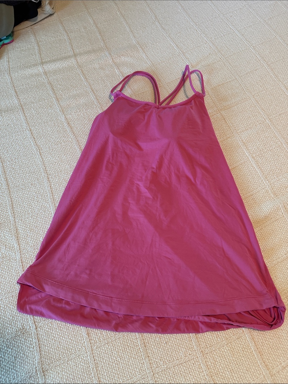 lululemon athletica Magenta tank top